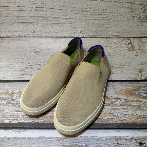 Rothy’s Canvas Slip On Loafers Womens Size 8.5 Sustainable Comfort Shoes - Picture 1 of 4